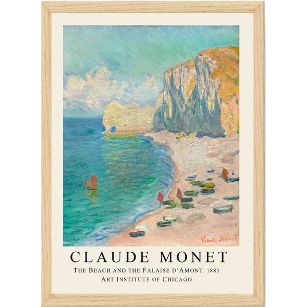 Poster in cornice 35x45 cm Claude Monet - Wallity