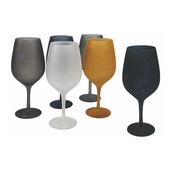 Set di 6 bicchieri da vino colorati Cala Dorada - VDE Tivoli 1996-image-1