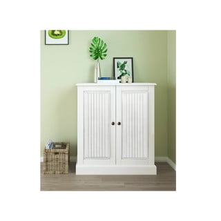 Madia in legno di pino bianco 100x34 cm Mille - Støraa