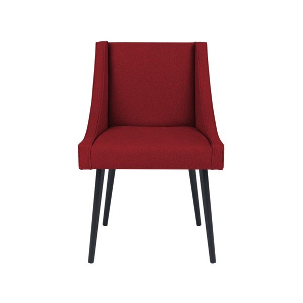 Červená židle Micadoni Home Massimo