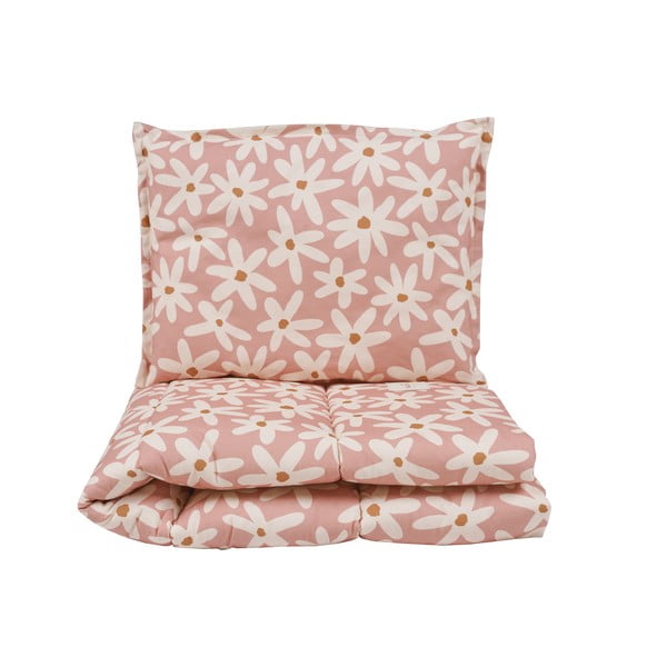 Set per culla rosa Blush Daisies - Malomi Kids-image-2