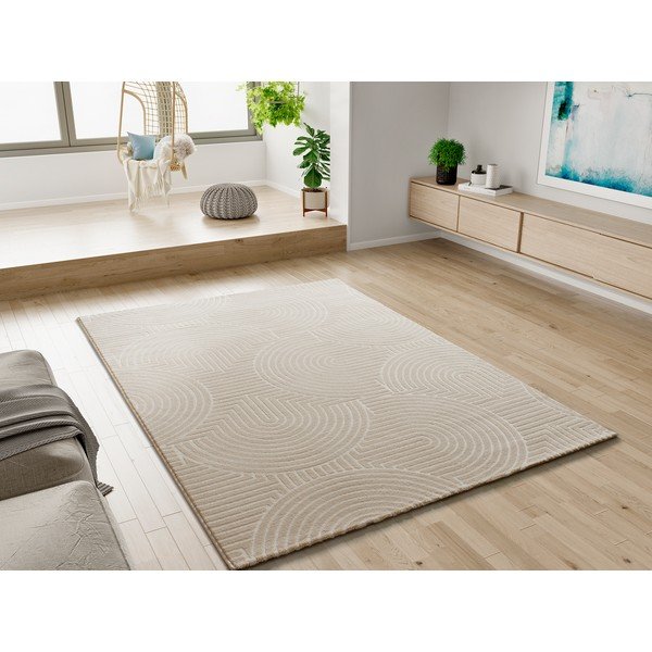 Tappeto crema 80x150 cm Zen - Universal-image-1