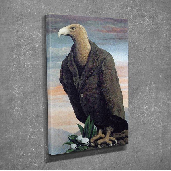 Riproduzione murale su tela di Rene Magritte Nest, 30 x 40 cm - Vega-image-2