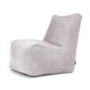 Puof a sacco grigio chiaro con rivestimento in velluto a coste Seat Lounge – SLOWDOWN
