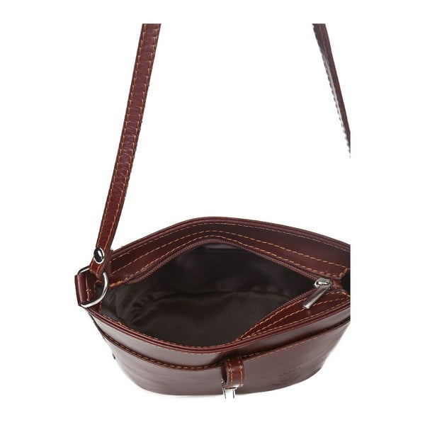Borsa in pelle marrone Severina - Markese-image-3
