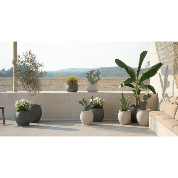 Vaso in ceramica fatto a mano ø 31 cm Artemis - Artevasi-image-2