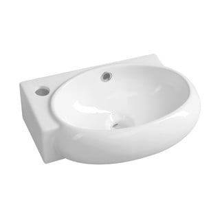Lavabo bianco in ceramica 43x28,5 cm Ribera – Sapho