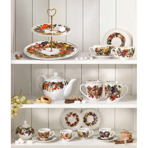Teiera bianca in new bone china Le Primizie – Brandani-image-1