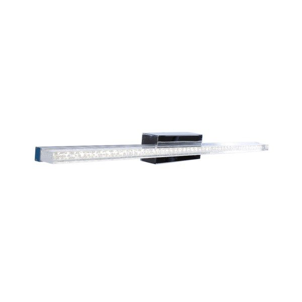 Lampada da parete con luce LED di colore argento Bula - SULION