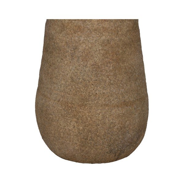 Vaso marrone in ceramica alto (altezza totale 51 cm) Ijo – Ixia-image-4