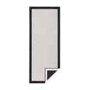 Tappeto da esterno nero e crema , 80 x 250 cm Panama - NORTHRUGS