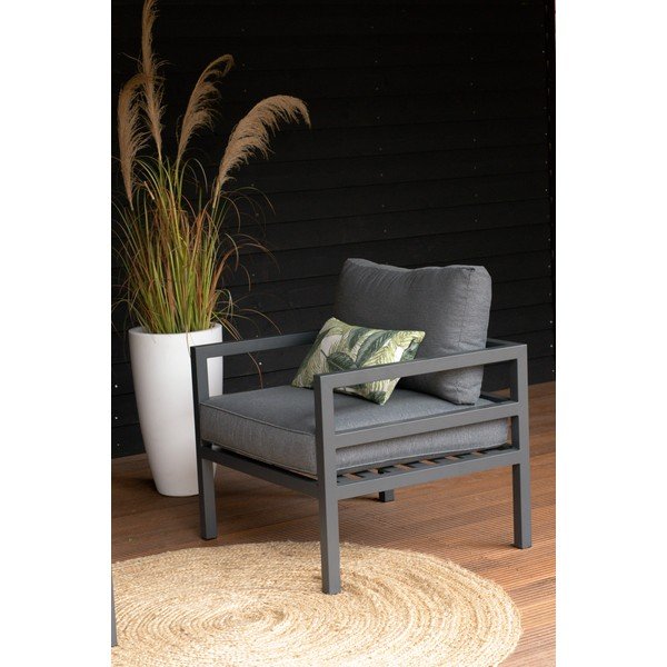 Set di mobili da giardino grigi Evora - Hartman-image-1