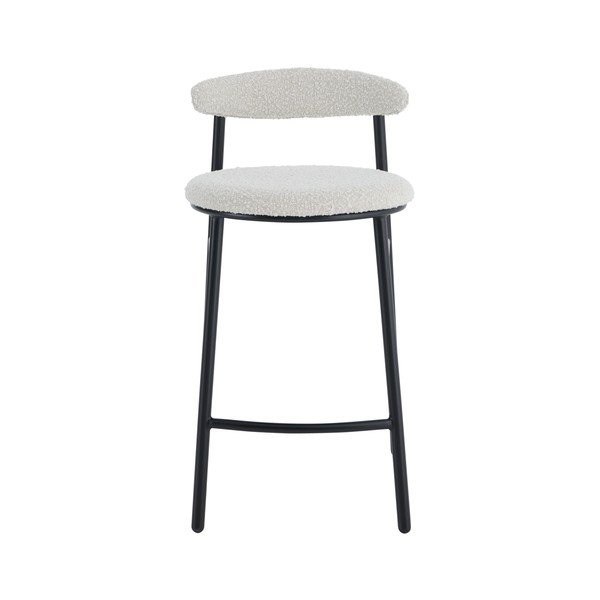 Sgabello da bar color crema imbottito (altezza della seduta 67 cm) Bloggny – Ellos Home-image-2