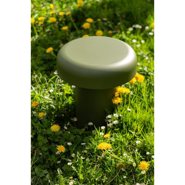 Tavolino da giardino rotondo in metallo ø 40 cm Miko – noo.ma-image-3