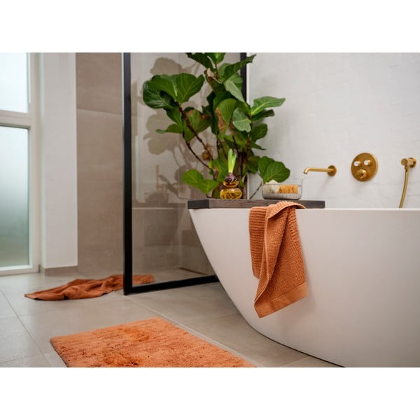 Asciugamano tipo terry giallo in cotone 50x70 cm Classic – Zone-image-2