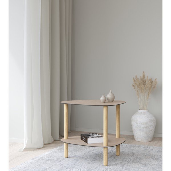 Tavolino 44x45 cm Curve L Bull – LIND DNA-image-1