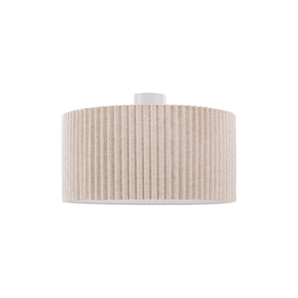 Plafoniera beige in lino ø 60 cm Alina – Jotex