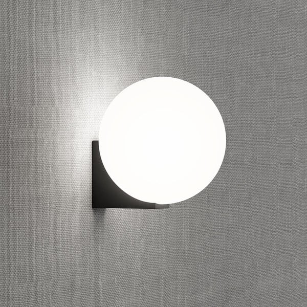 Lampada da parete nera , ø 15 cm Obi - SULION-image-2