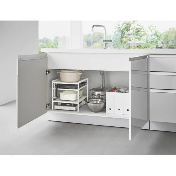 Ripiano aggiuntivo a torre in metallo Tower - YAMAZAKI-image-2