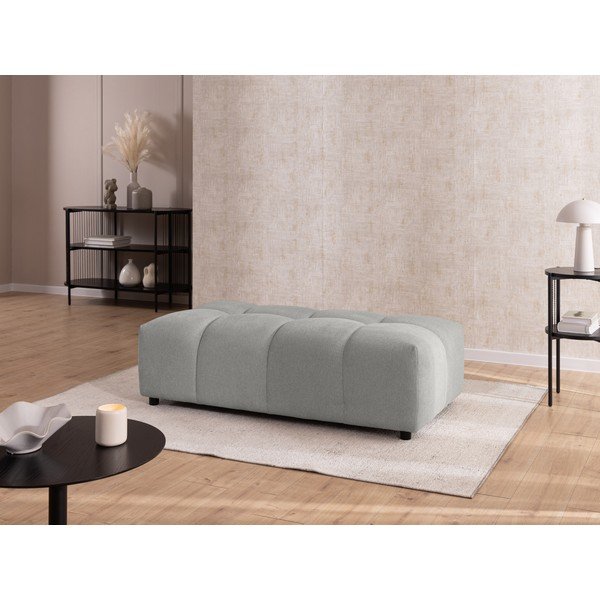 Poggiapiedi grigio chiaro Albane  – Ropez-image-1