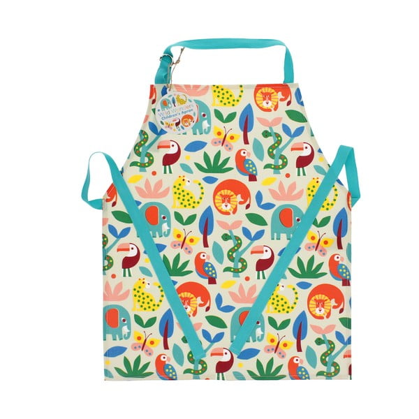 Grembiule per bambini in cotone Wild Wonders – Rex London-image-3