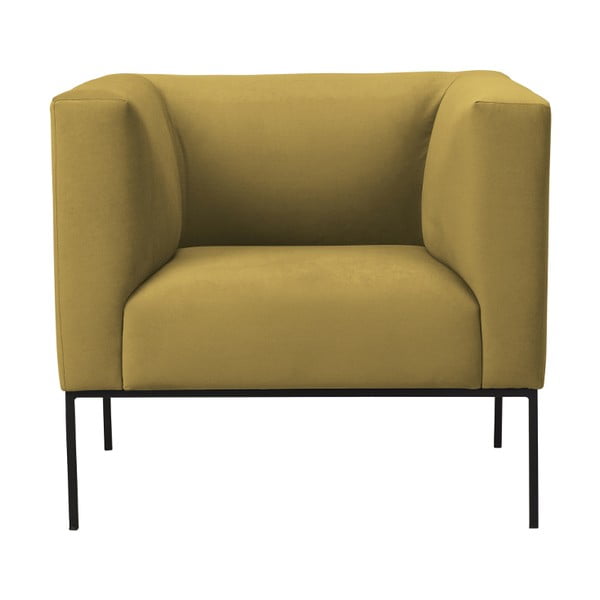 Žluté křeslo Windsor & Co Sofas Neptune