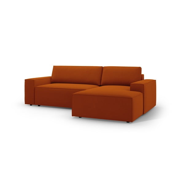 Divano letto color mattone (angolo destro) Jodie - Micadoni Home-image-2