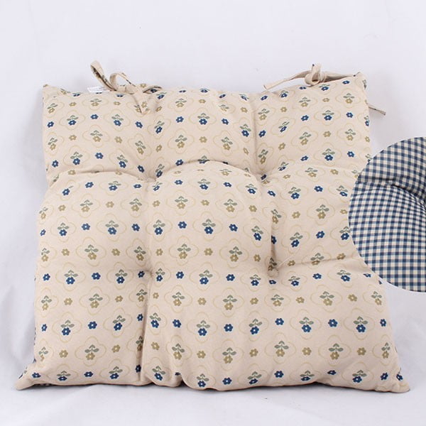 Polštářek na židli Dots Blue