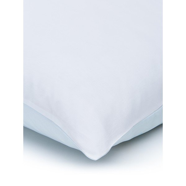 Biancheria da letto singola azzurra in percalle di cotone , 155 x 220 cm Swim - Westwing Collection-image-4