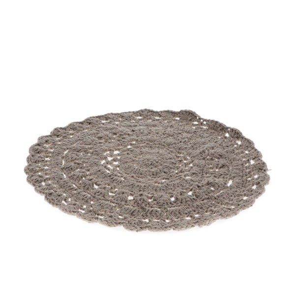 Tovaglietta in misto cotone ø 35 cm Crochet – Rex London-image-2