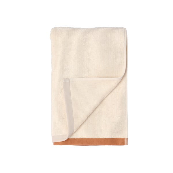 Asciugamano in cotone marrone-beige 70x140 cm Contrast - Södahl
