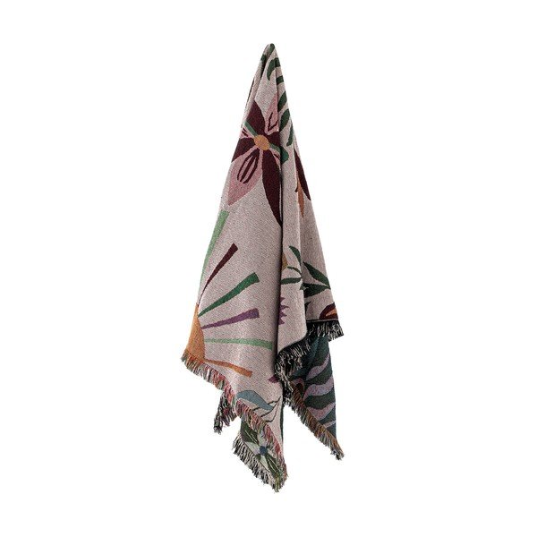Coperta in misto cotone 130x160 cm Yash – Bloomingville-image-4