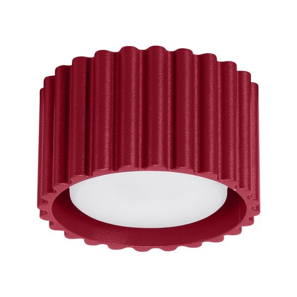 Faretto burgundy in metallo ø 10 cm Zora – Sollux