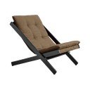 Sedia pieghevole Nero/Mocca Boogie - Karup Design