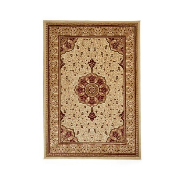 Tappeto crema e marrone Heritage, 160 x 230 cm - Think Rugs