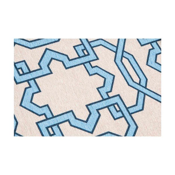 Tappeto da cucina altamente resistente Webtappeti Piastrelle blu, 60 x 220 cm - Floorita-image-4