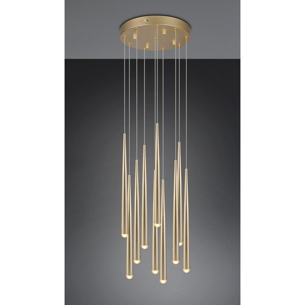 Lampadario LED dorato ø 30 cm Cala – Trio Select-image-2