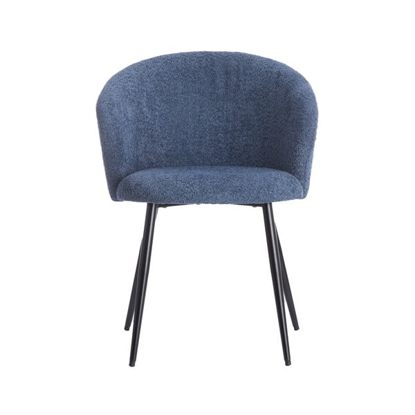 Set di sedie da pranzo blu in metallo 2 pz Radaja – Light & Living-image-2