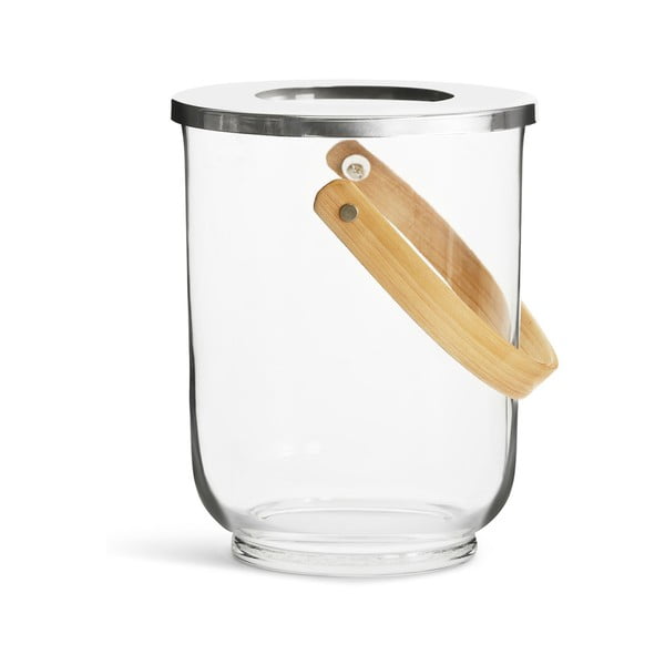 Vaso in vetro/legno Nature - Sagaform