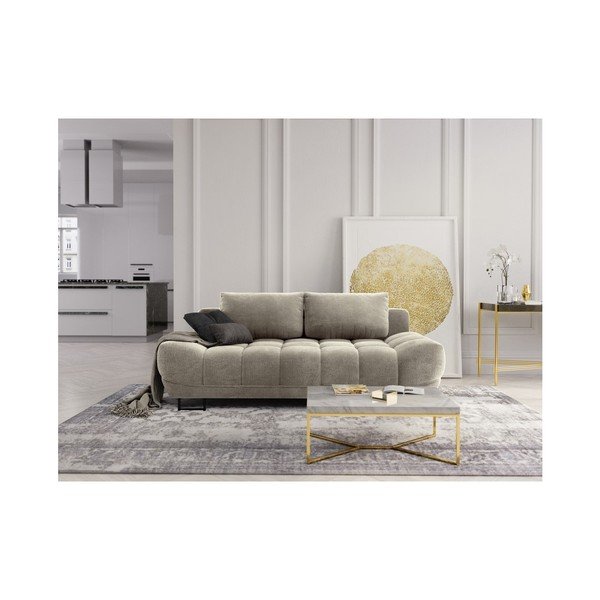 Divano letto beige a tre posti Cumulus - Windsor & Co Sofas-image-1
