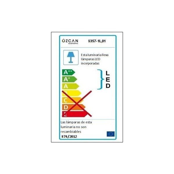 Lampada da soffitto bianca Derin Serenity - Homemania Decor-image-1