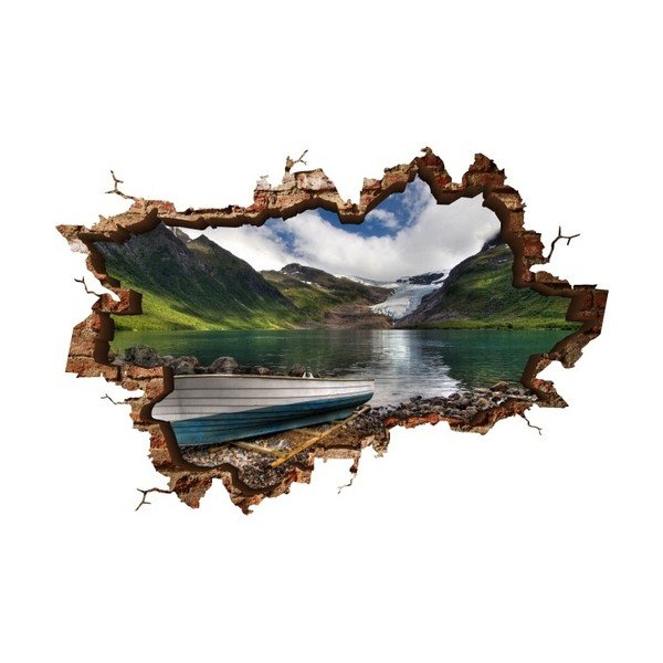Adesivo murale Filso, 70 x 45 cm - 3D Art