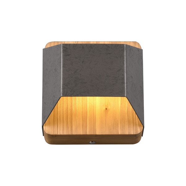Applique grigia a LED dimmerabile Arino - Trio-image-1