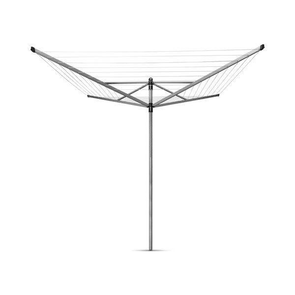 Stendino da giardino argentato 50 m Lift-O-Matic – Brabantia-image-1