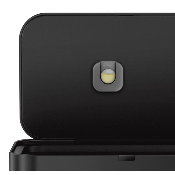 Bidone touchless nero opaco in acciaio 58 l - simplehuman-image-3