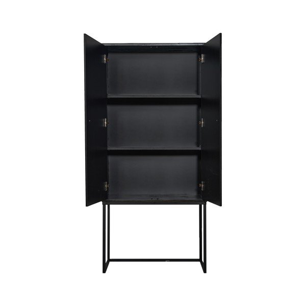 Mobile nero e beige 75x164,5 cm Alva - Really Nice Things-image-3
