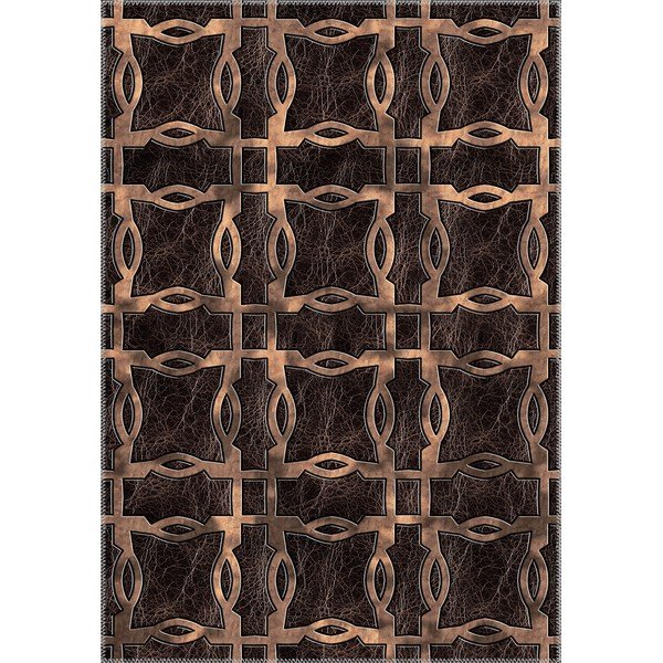 Tappeto marrone-grigio Tommy, 80 x 150 cm - Vitaus