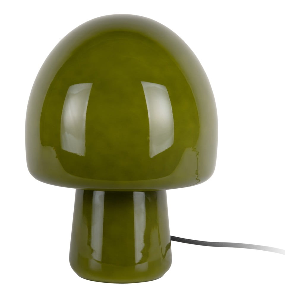Lampada da tavolo verde scuro (altezza totale 27 cm) Gozar  – Leitmotiv | Abat-jour e lampade da tavolo