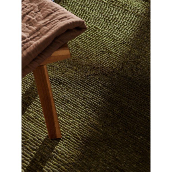 Tappeto verde scuro in lana tessuto a mano 200x290 cm Bexley Woolwich – Ted Baker-image-3