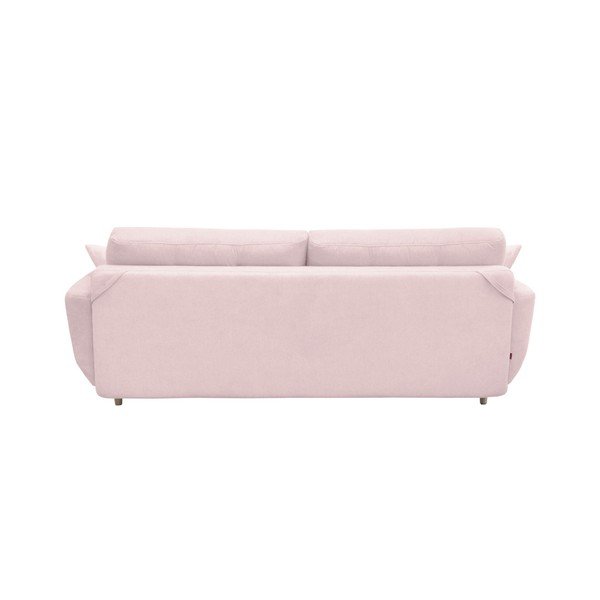 Divano letto rosa con gambe leggere Rose - Mazzini Sofas-image-4